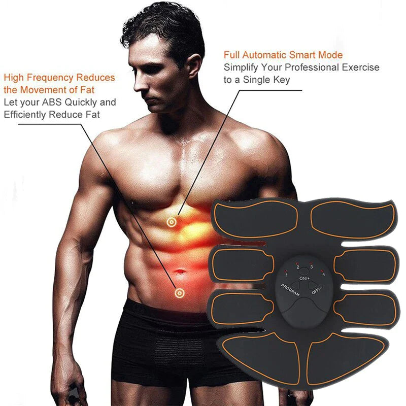 EMS Abdominal Muscle Toning Trainer and Stimulator Fitness Belt