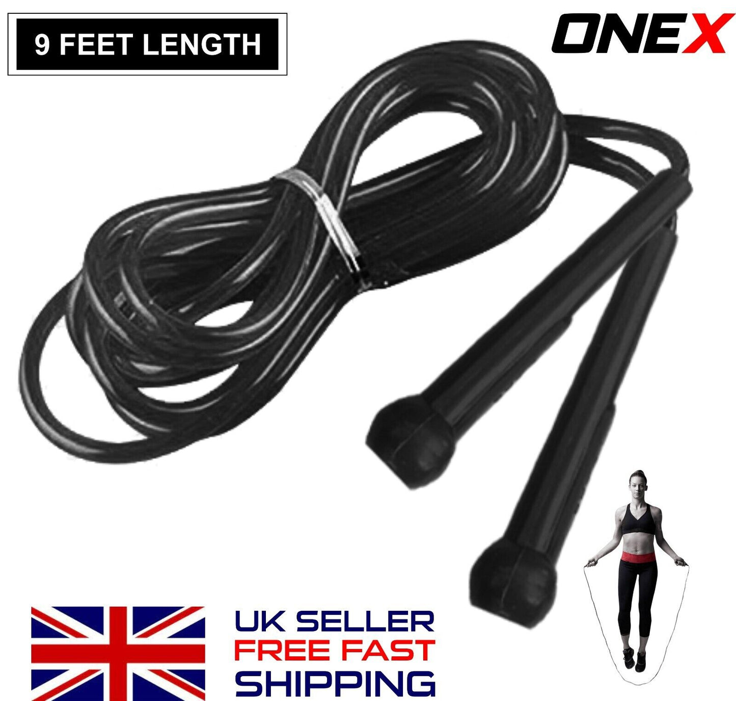 Boxing Punch Bag Set with Gloves Kids, Wall Bracket & Skipping Rope – 2FT Filled