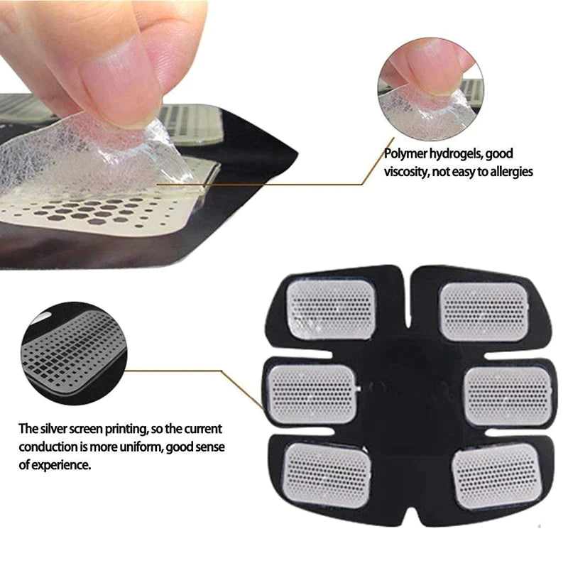 EMS Abdominal Muscle Toning Trainer and Stimulator Fitness Belt