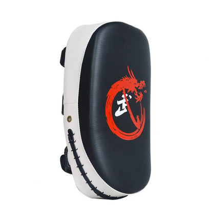 Boxing Target Faux Leather Kickboxing Thai Boxing Pad Training Cushion Thickened MMA Kicking Sanda Training Pad for Boxing Gym