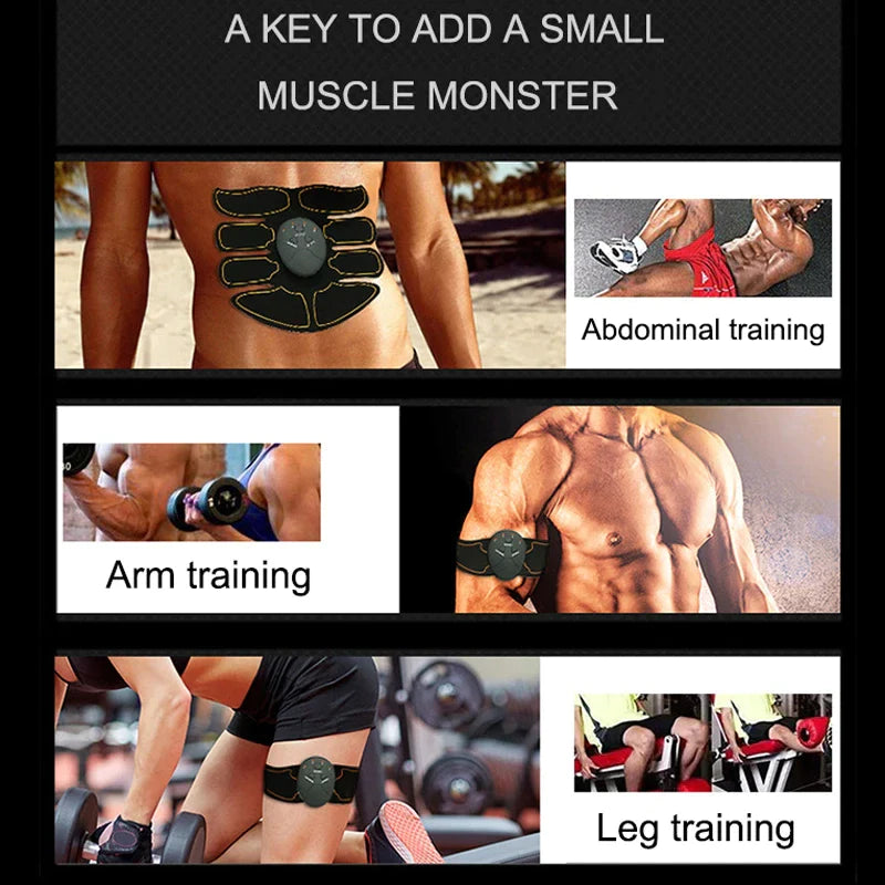 EMS Abdominal Muscle Toning Trainer and Stimulator Fitness Belt